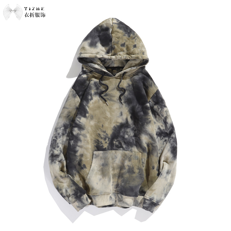 Custom Street Wear Fashion Tie Dye Hoodies,Custom Logo High Quality Pullover Hoodie China Manufacturer-YIZHE- Hoodies,Jackets,Sweatshirts,Leggings,Dresses,Rompers,T shirts,Tank tops,Skirts,Jeans,Pants,Trousers