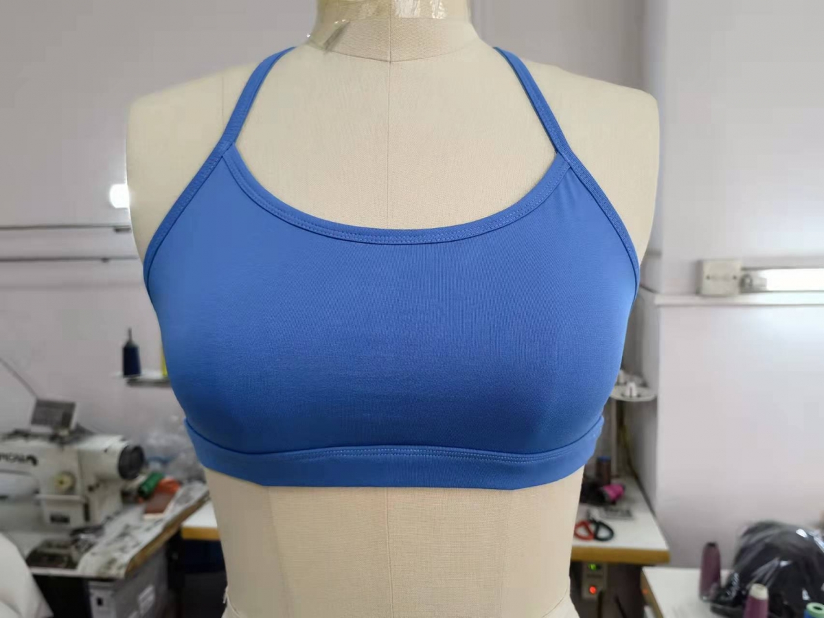 Custom kwa espageti espò soutyen, kat fason detire twal soutyen, Fitness Gym mete espò soutyen machann Lachin-YIZHE- Hoodies, jakèt, sweatshirts, leggings, rad, sambon, mayo, tèt tank, jip, abako, pantalon, pantalon.