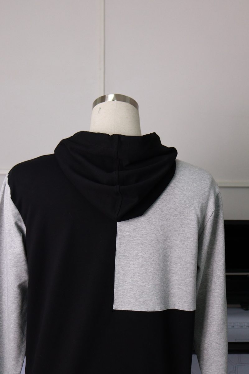 Custom Color Contrast Hoodie,Custom Color Block Color Hoodie,Custom Hoodie Orders-YIZHE- Hoodies,Jackets,Sweatshirts,Leggings,Dresses,Rompers,T shirts,Tank tops,Skirts,Jeans,Pants,Trousers